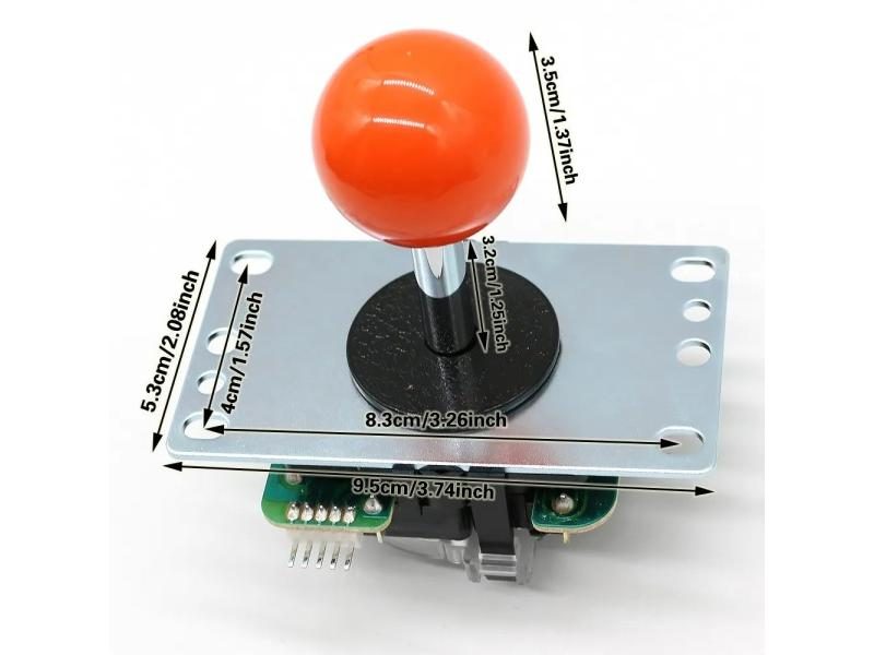 Japan Sanwa JLF TP 8YT Fighting Rocker Topball 5pin Wire Jamma Arcade Kit DIY Carousel 2