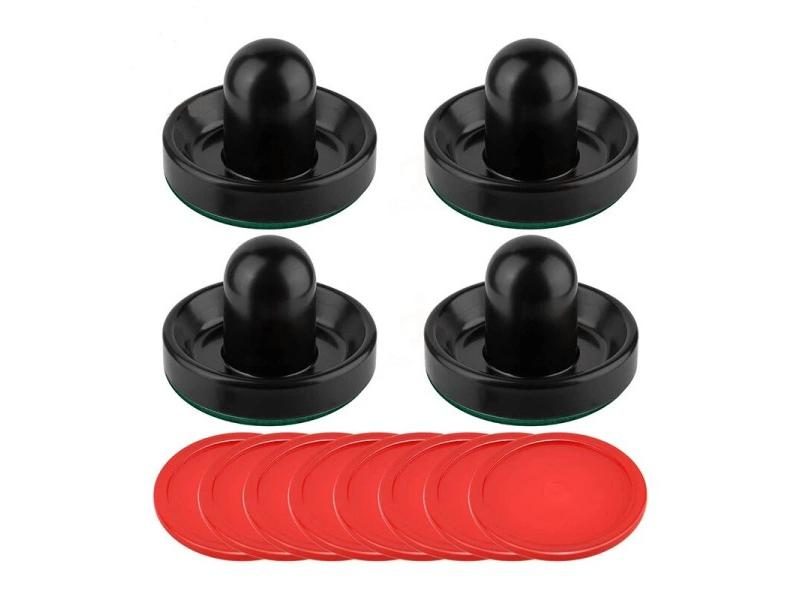 96mm ABS Air Table Hockey Disc Puck Pusher Tool 4sets Pack Carousel 1