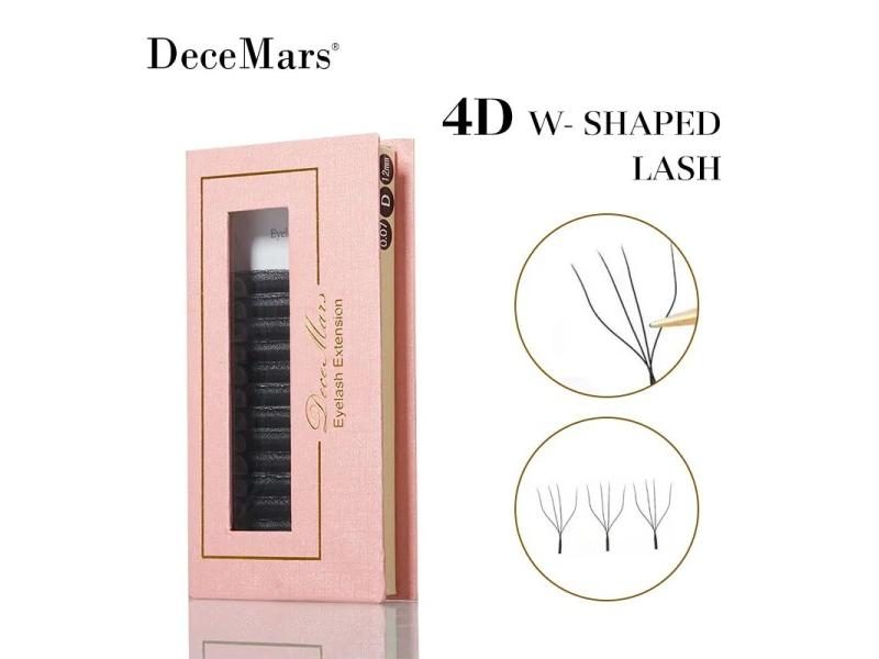 DeceMars 4D W Shaped Eyelash Extension 12line/Tray Carousel 2