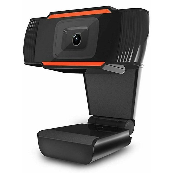 Webcam 720p Rotatable HD Webcam PC Digital USB 2.0 PC Recording Microphone Carousel 1