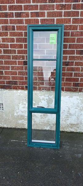 Green Aluminium Window 420 W x 1600 H [#2557] Carousel 1