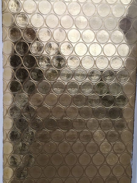 Amber Bullion Glass Wooden Window 630 W x 2050 H [#2901] Carousel 7