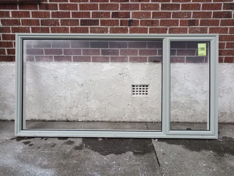 Light Green Aluminium Window 2000 W x 1000 H [#2969] Carousel 1