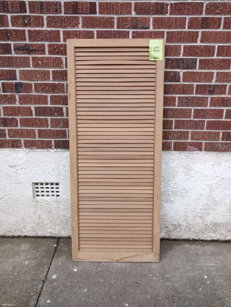 *NEW* Wooden Slatted Cupboard Door 590 W x 1440 H [#2862] Carousel 1