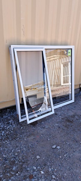 Aluminium Window Offwhite 1400 W x 1200 H [#4070] Carousel 3