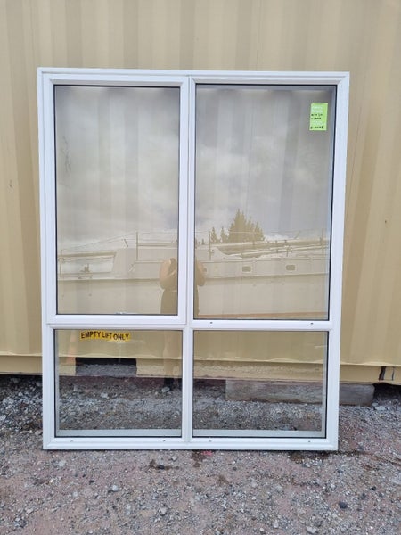 White Aluminium Window 1430 W x 1800 H [#4048] Carousel 1