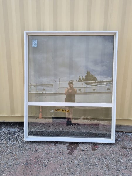 White Aluminium Window 1500 W x 1800 H [#4046] Carousel 2