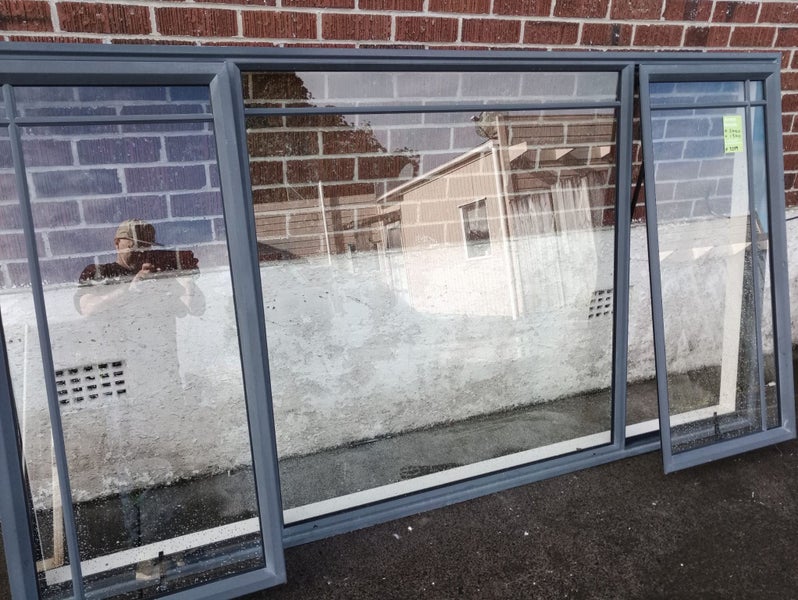 Aluminium Window Blue 2400 W x 1300 H [#3259] Carousel 2