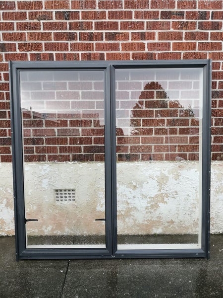 Aluminium Window Grey/Blue 1500 W x 1500 H [#2062] Carousel 1