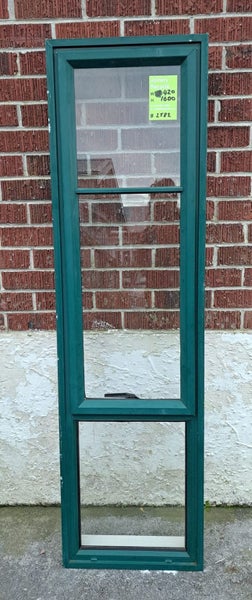 Green Aluminium Window 420 W x 1600 H [#2582] Carousel 1