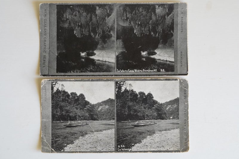 10x Stereoscope card - 3D Photographs 1899-1902 Carousel 16