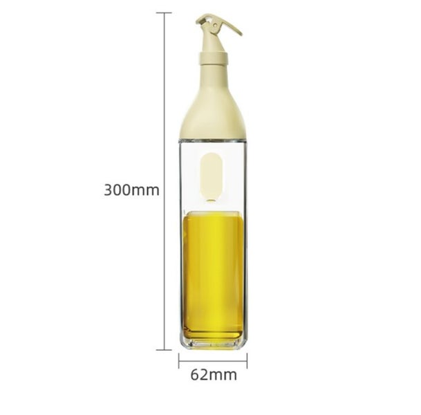 Automatic Glass Kitchen Oil Bottle White Carousel 1