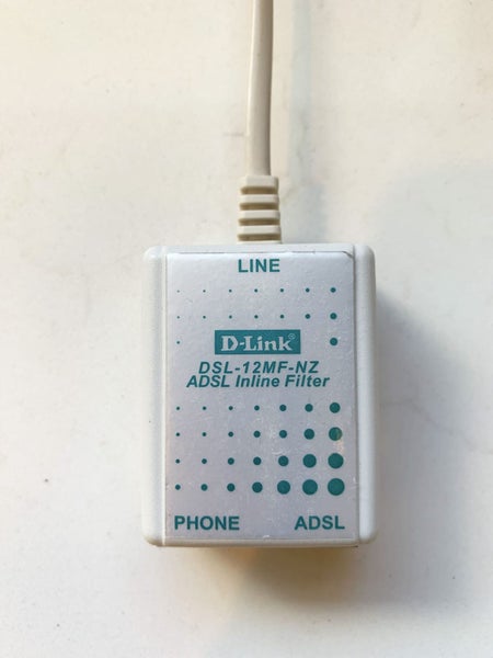 D-Link ADSL Inline Filter – Reduces Noise, Improves Speed Carousel 1