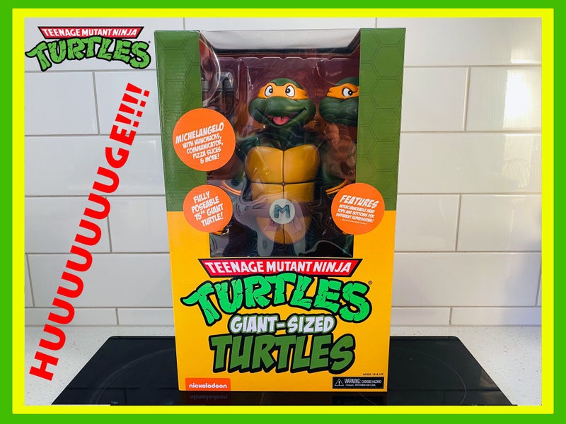 WOW! Teenage Mutant Ninja Turtles (1987) Michelangelo 1/4 Scale Figure! HUGE!!! Carousel 1