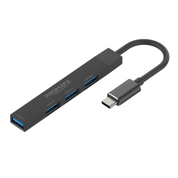 Promate 4-In-1 Ultra-Slim Multi Port Hub Carousel 1