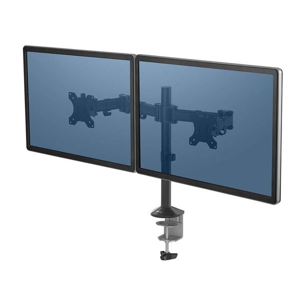 Fellowes Reflex Dual Monitor Arm - Black (F8502601) Carousel 1