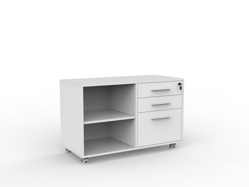 Knight's Cubit Caddy with Right or Left Hand Drawer Configuration, 2 Drawers ... Carousel 1