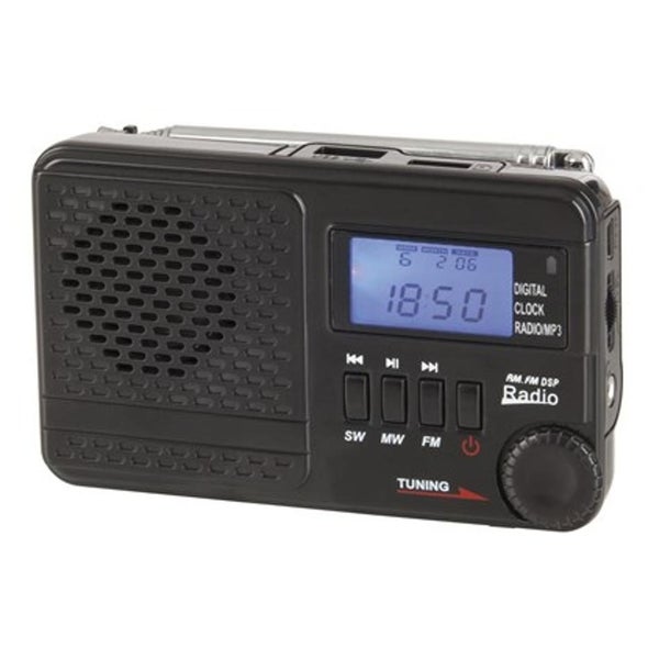 Digitech Am/Fm/Sw Rechargeable Radio With Mp3 AR1721 Carousel 1