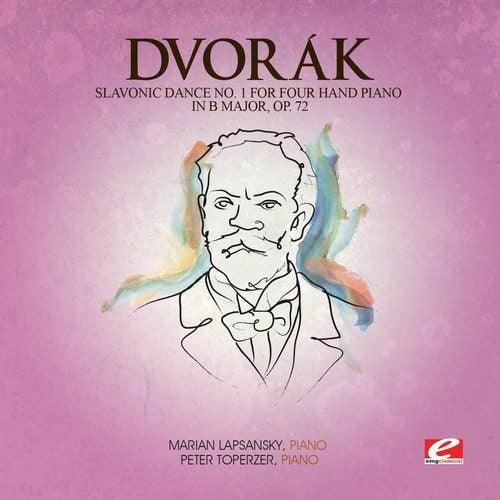 Dvorak - Slavonic Dance 1 Four Hand Piano B Maj 72 Carousel 1