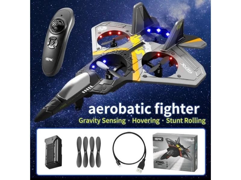 4DRC V17 RC Remote Control Airplane 2.4G Radio Control Fighter Hobby Plane Carousel 1