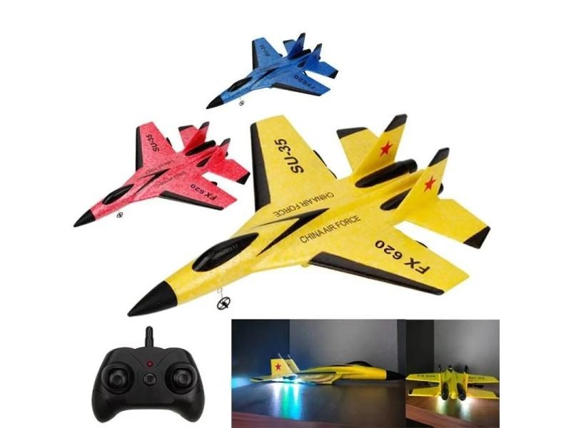 RC Foam SU-35 Plane 2.4G Radio Control Glider Fighter Plane Glider Toy For Boys Carousel 1
