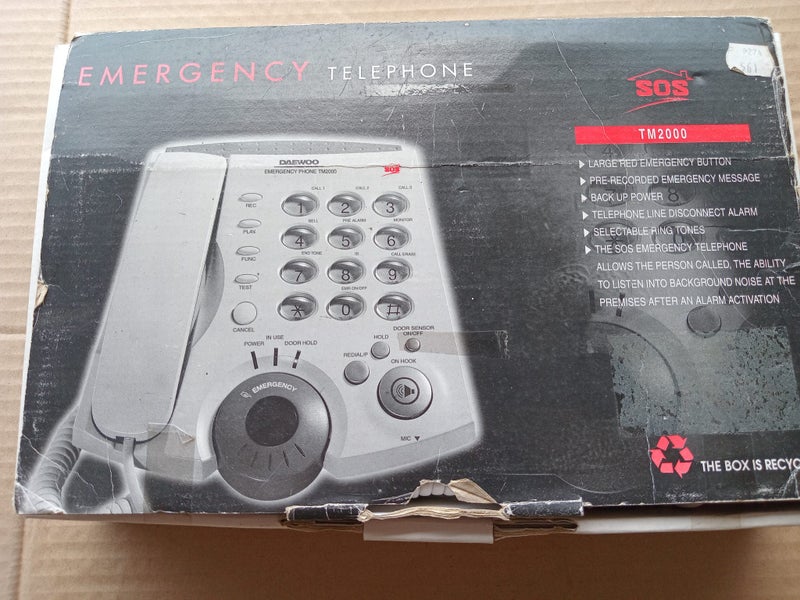 Daewoo emergency phone Carousel 1