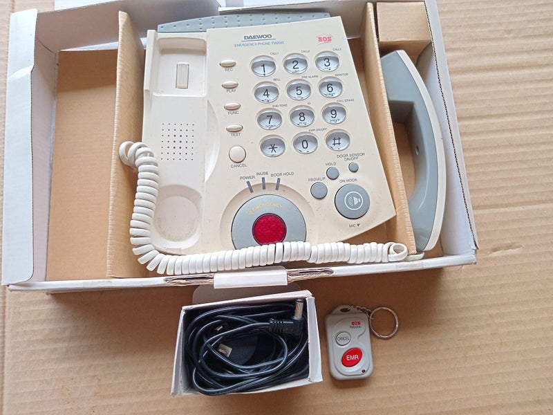 Daewoo emergency phone Carousel 3