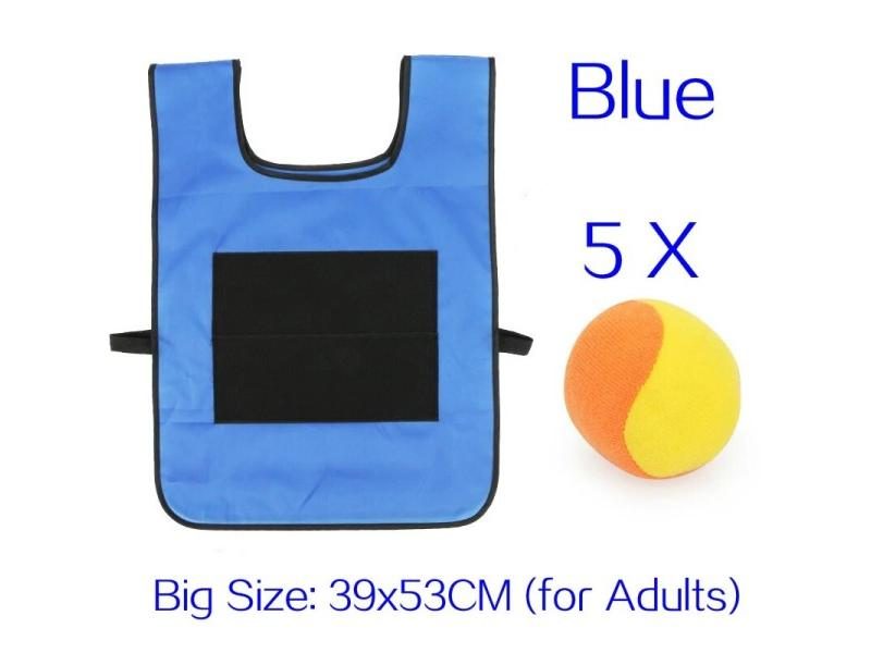 Outdoor Sport Game Vest With Sticky Ball Throwing Toys For Kids Carousel 1