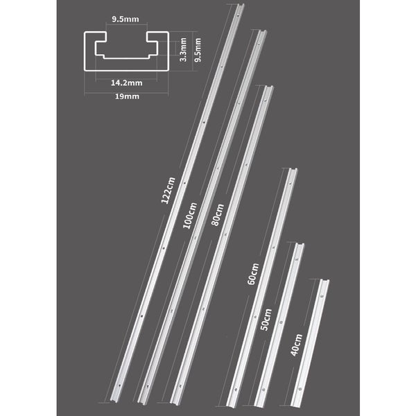 122cm (19mm) T-track Ttrack T-slot for woodworking T track Carousel 2