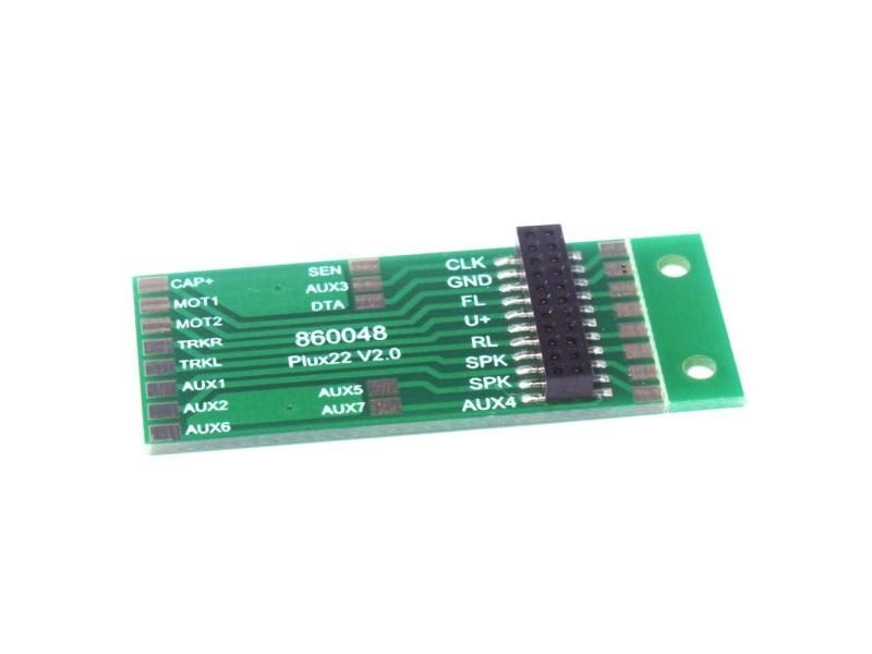 Plux22/NEM658 Adapter For Dcc Mobile Decoders In Model Railway TrainLaisDcc Carousel 1