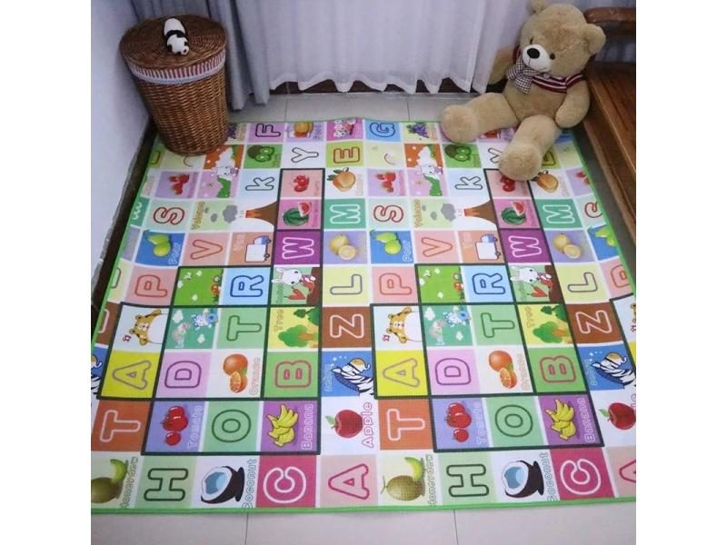 120*90cm Baby Play Mat EPE Activity Gym Kids Crawling Mats Carpet Baby Game Carousel 2