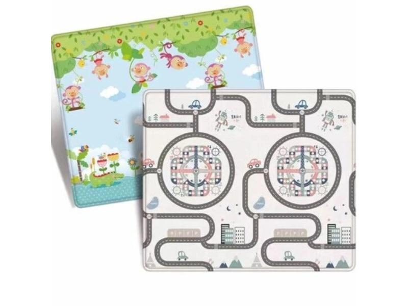 Non-toxic Thick 1CM EPE Baby Activity Gym Baby Crawling Play Mats Folding Mat Carousel 1