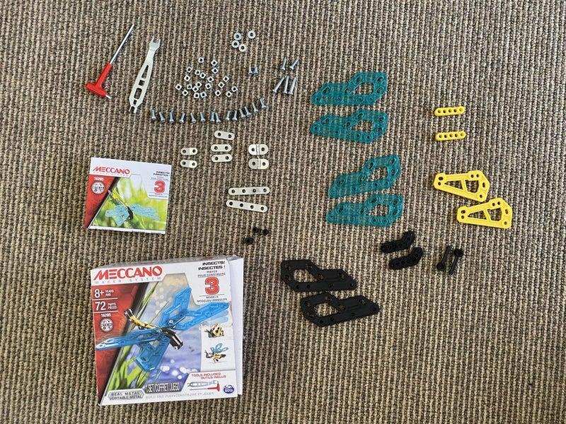 Meccano Insects 3 model set Carousel 2