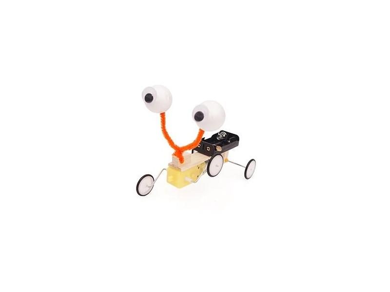 Toy DIY Children Science Experiment Toy Remote Control Robot Reptile Model Kit Carousel 1