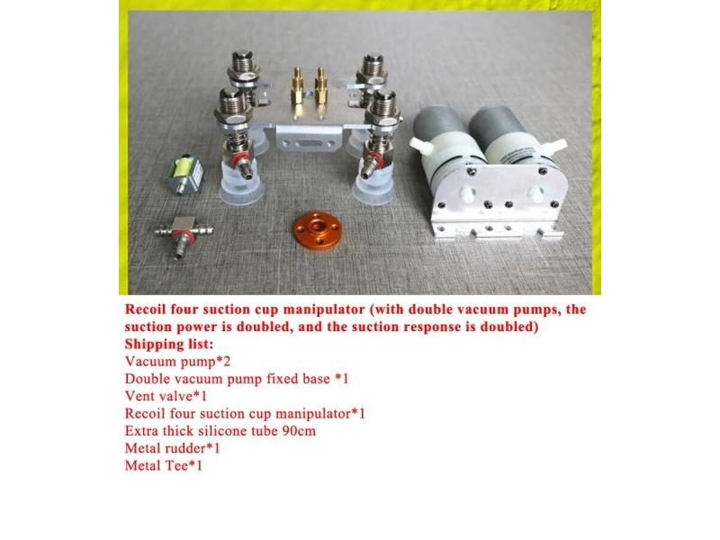 Big Load Metal Robot Arm Vacuum Pump Suction Cup Robotic Manipulator Claw Hand Carousel 1