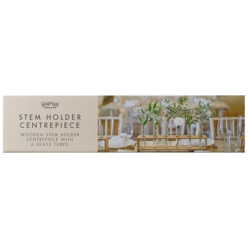 Rustic Romance Stem Holder Centrepiece Carousel 3