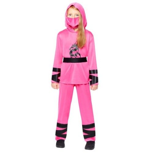 Costume Pink Ninja 8-10 Years Carousel 1
