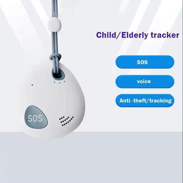 Portable Anti-lost Mini Locator Card Kids Pet GPS Tracker With SOS Two Way Call Carousel 2