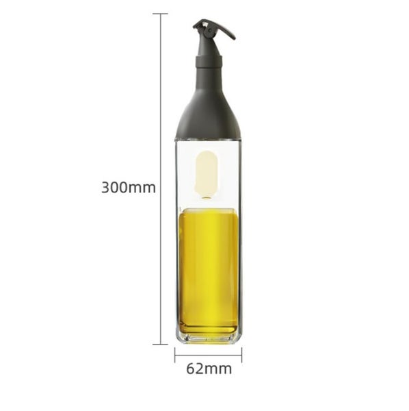 Automatic Glass Kitchen Oil Bottle Black Carousel 1