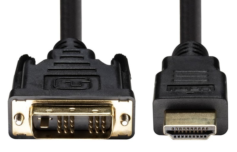 DYNAMIX 2m HDMI Male to DVI-D Male (18+1) Cable. Single Link Max Res: 1080P@6... Carousel 2