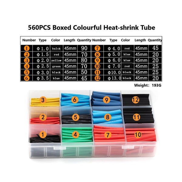 Heat Shrink Tubing Kit Sale Sale Carousel 2
