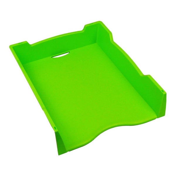 Italplast A4 Document Letter Tray Lime Carousel 1