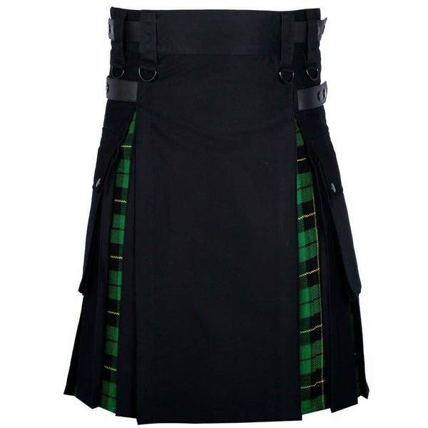 Scottish Men Hybrid Utility Kilt Irish Heritage Modern Sports Cargo Kilt Carousel 1