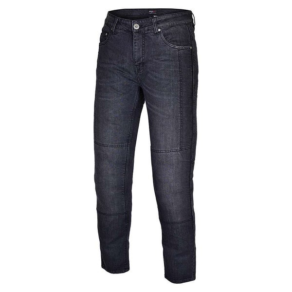 RIDERACT Men Reinforced Motorcycle Riding Jeans Black Carousel 2