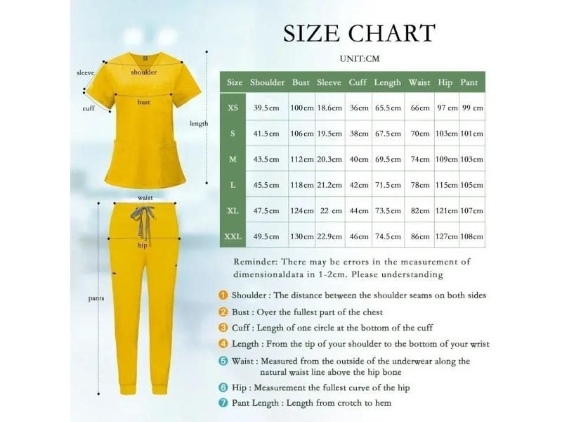 Nurse Uniform Doctor Sweatshirt Nursing Pants Work Uniforms Carousel 1