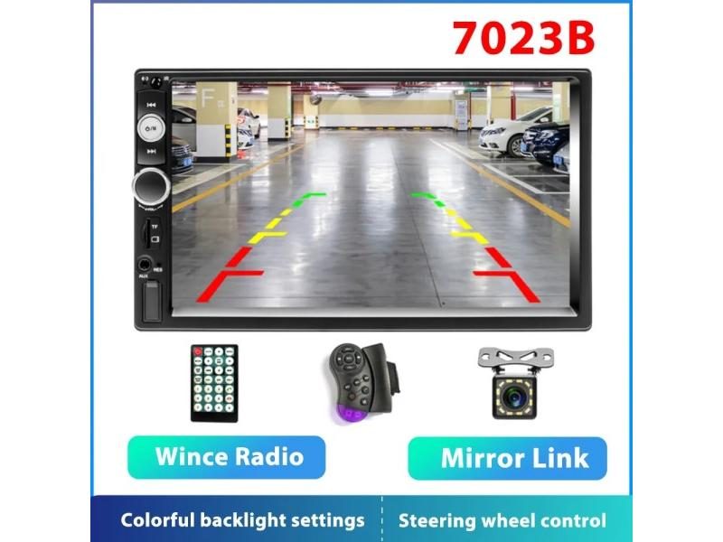 Podofo 2 Din Car Radio 7" HD Autoradio Multimedia Player 2DIN Touch Screen Auto Carousel 1