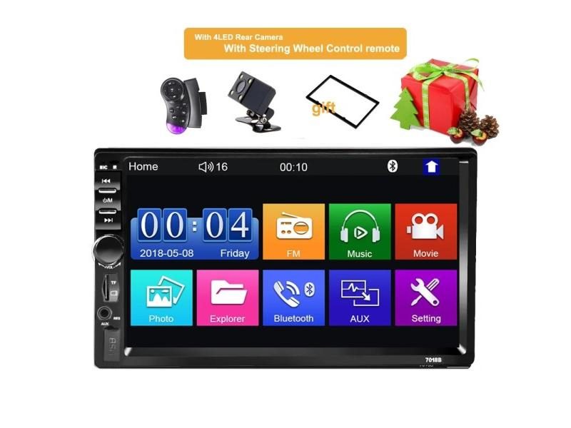 7" 2 Din Car Radio Autoradio Mirror Link Touch Screen For VIP DO NOT PAY Carousel 1
