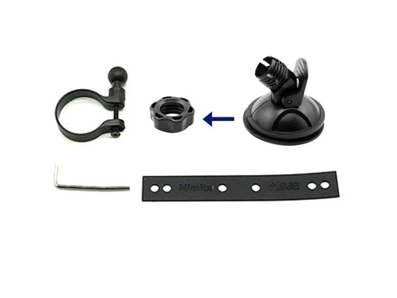 For XIAOMI 70MAI Dvr Suction Cup Bracket Dash Cam Mirror Mount Kit For 70mai Carousel 2