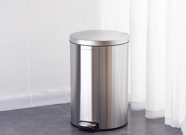 RUBBISH BIN 30L DANNY HOME SILVER Carousel 1