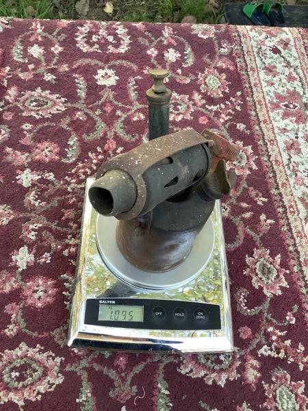 Vintage Brass Paraffin Blow Torch Carousel 20